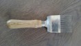 Uncapping Tool - Wooden Handle with Straight Prongs